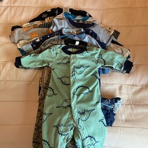 baby boy jammies bundle